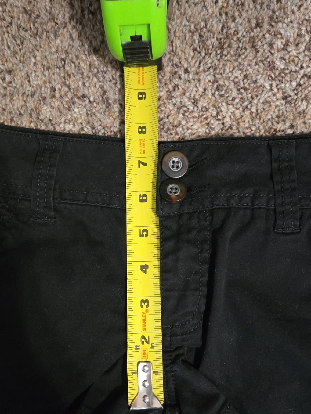 BKE Black Women's Denim-Style Jean Shorts - Picture 3 of 5